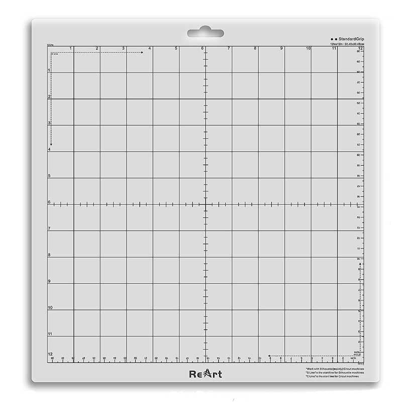 MAT DE CORTE 12 X 12 ADHERENCIA ESTANDAR REART