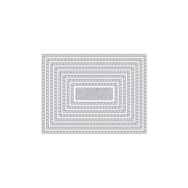 TROQUEL FRAMELITS SIZZIX RECTANGULOS (9 PCS)