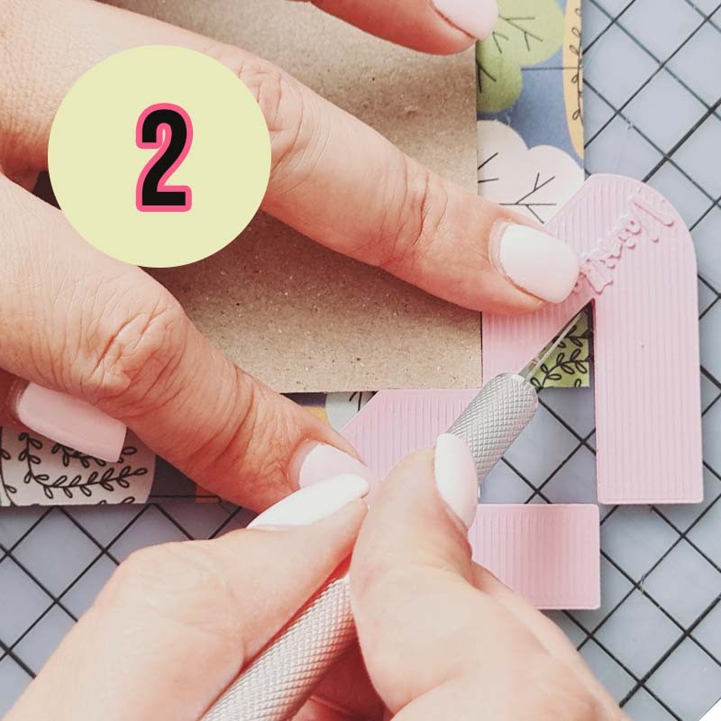 REGLAS PARA ENCUADERNAR ESQUINAS PERFECTAS ROSA