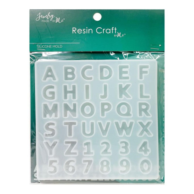 MOLDE DE SILICONA PARA RESINA ABECEDARIO