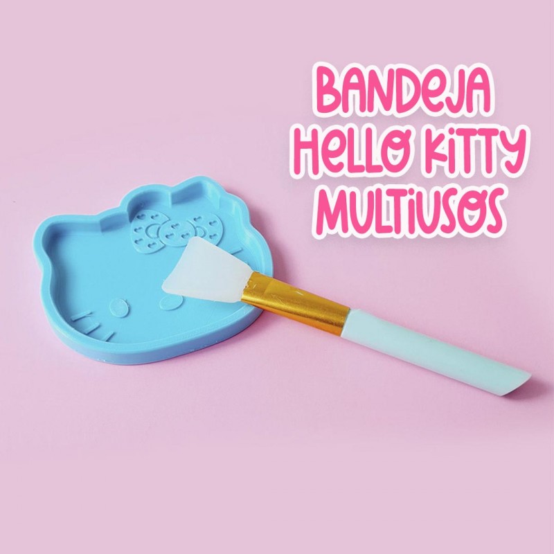 BANDEJA MULTIUSOS HELLO KITTY LILA