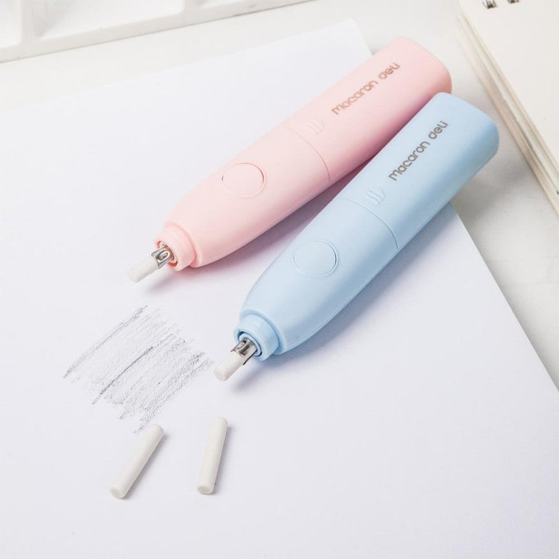 BORRADOR ELÉCTRICO DELI MACARON AZUL