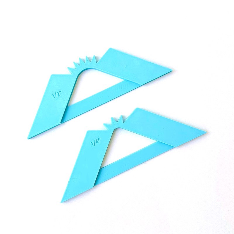 REGLAS PARA ENCUADERNACION PARA ESQUINAS REDONDAS AZUL