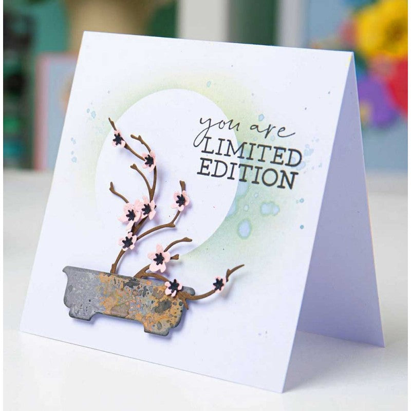 SELLO FRASES EN INGLES BUENAS VIBRAS DE SIZZIX