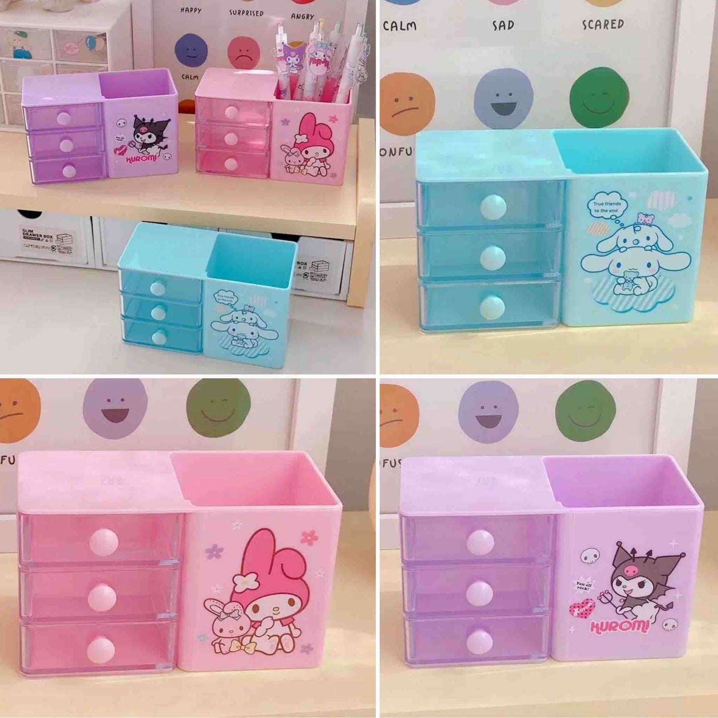 PORTALAPICES AZUL CINNAMOROLL