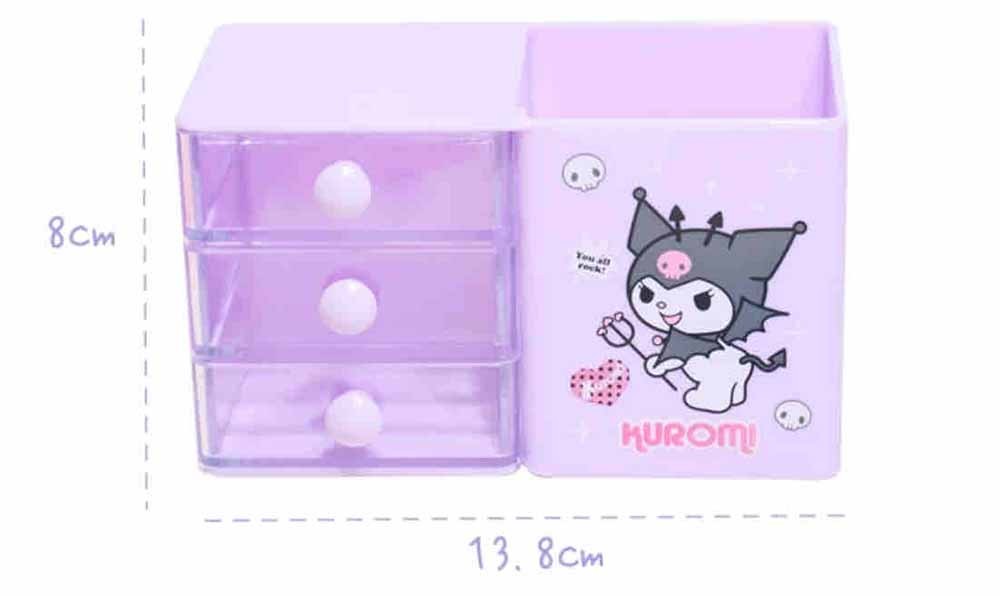 PORTALAPICES LILA KUROMI