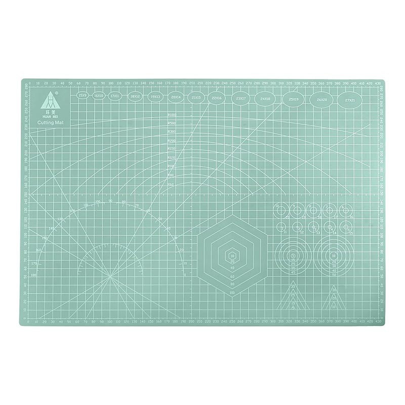 TAPETE DE CORTE MENTA A3 (45cm x 30cm)