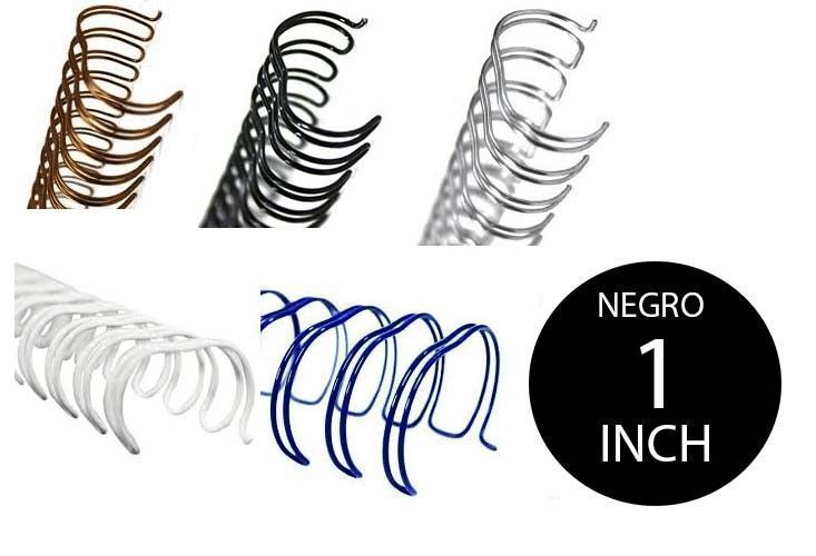 ANILLO METALICO NEGRO PARA ARGOLLAR 1 INCH 5PCS