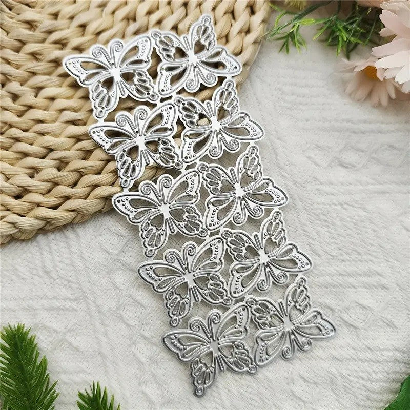 TROQUEL DE MARIPOSAS (10 PCS)