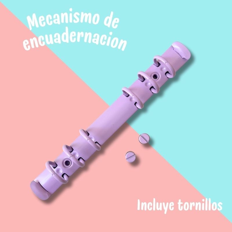 MECANISMO DE 6 ANILLOS LILA A6