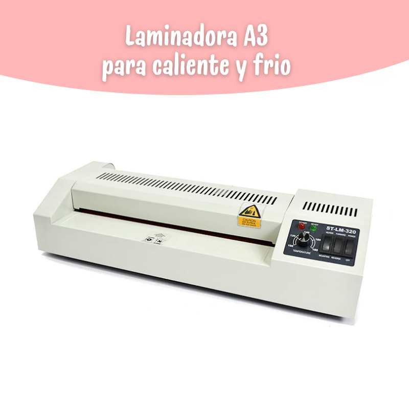 LAMINADORA Y PLASTIFICADORA A3 BLANCA