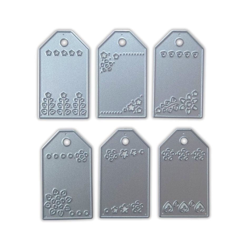 TROQUEL DE ETIQUETAS (6 pcs)