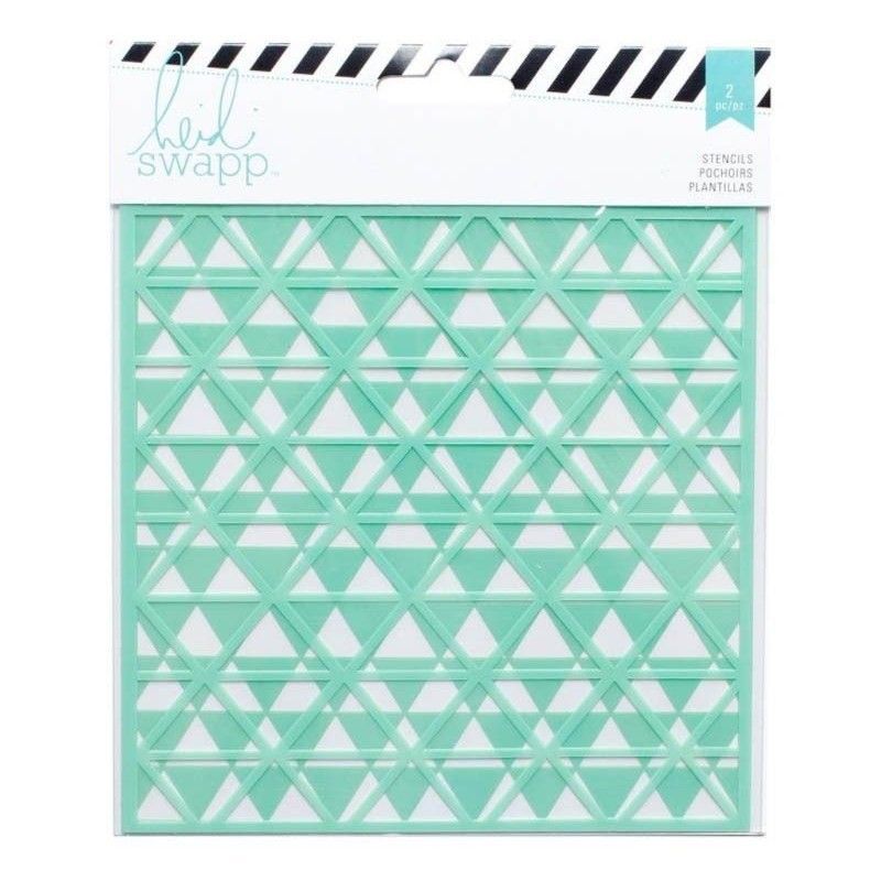 STENCIL TRIANGULOS (2PCS)