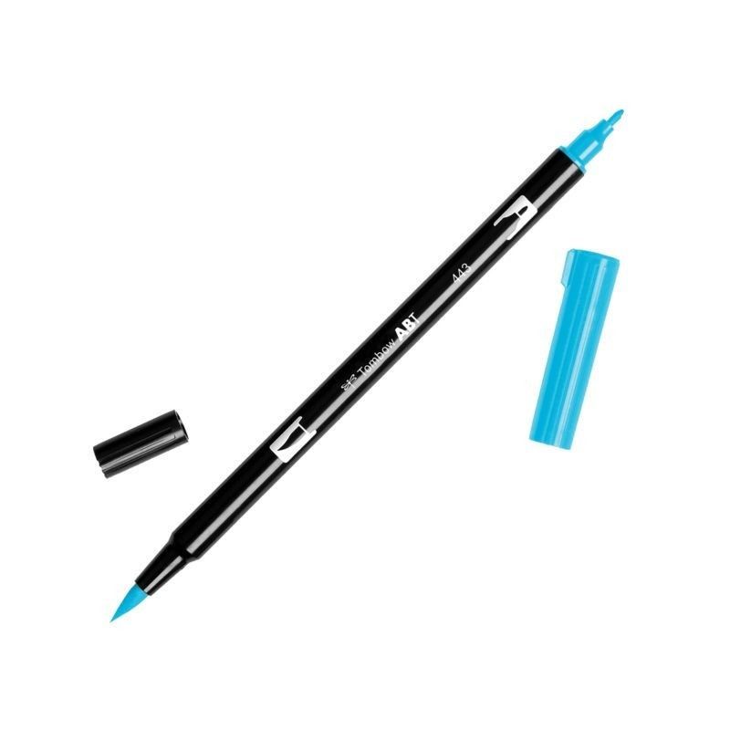 TOMBOW DUAL BRUSH PEN 443 TURQUESA