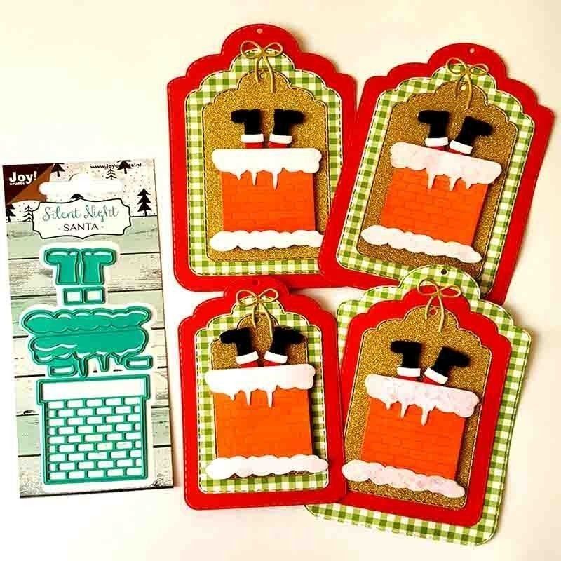 TROQUEL PAPA NOEL EN CHIMENEA