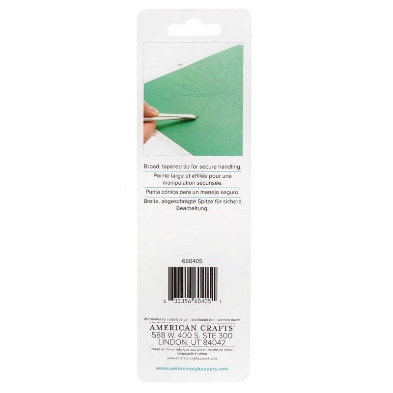 PINZA DE PUNTA ANCHA WE R MEMORY