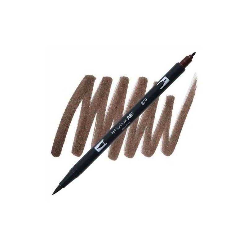 TOMBOW DUAL BRUSH PEN 879 BROWN