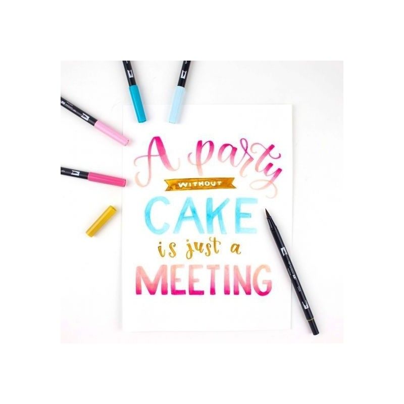 TOMBOW DUAL BRUSH CELEBRACION (10 PCS)