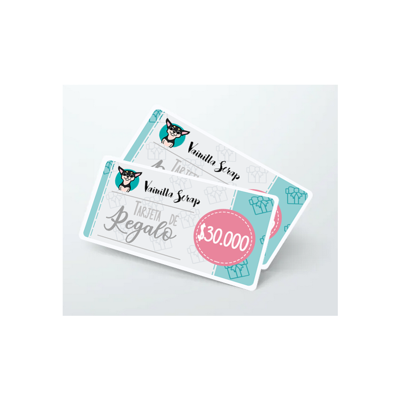 Tarjeta de Regalo por $30.000