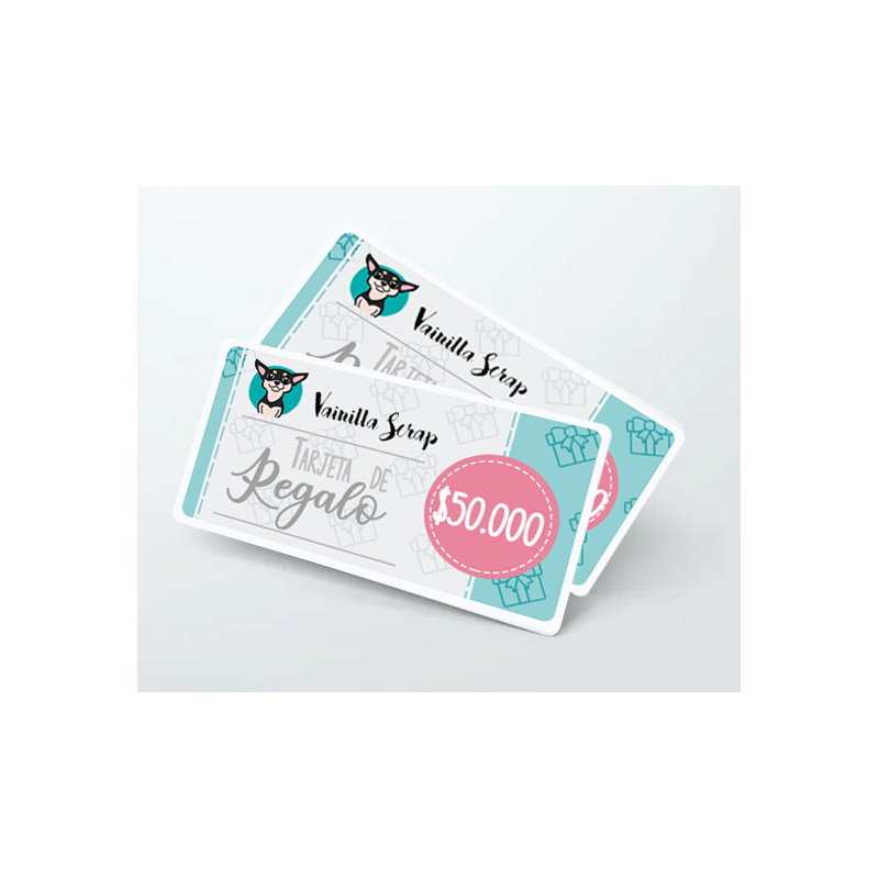 Tarjeta de Regalo por $50.000