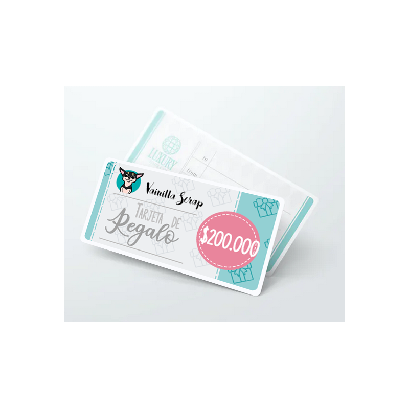 Tarjeta de Regalo por $200.000