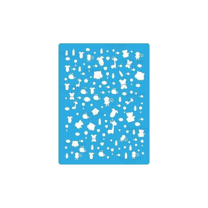 STENCIL BEBE No.171 (15 X 20 CM)