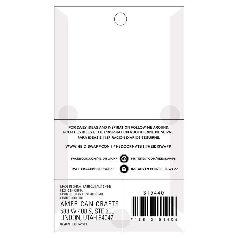 BROCHA DE 1.5" HEIDI SWAPP