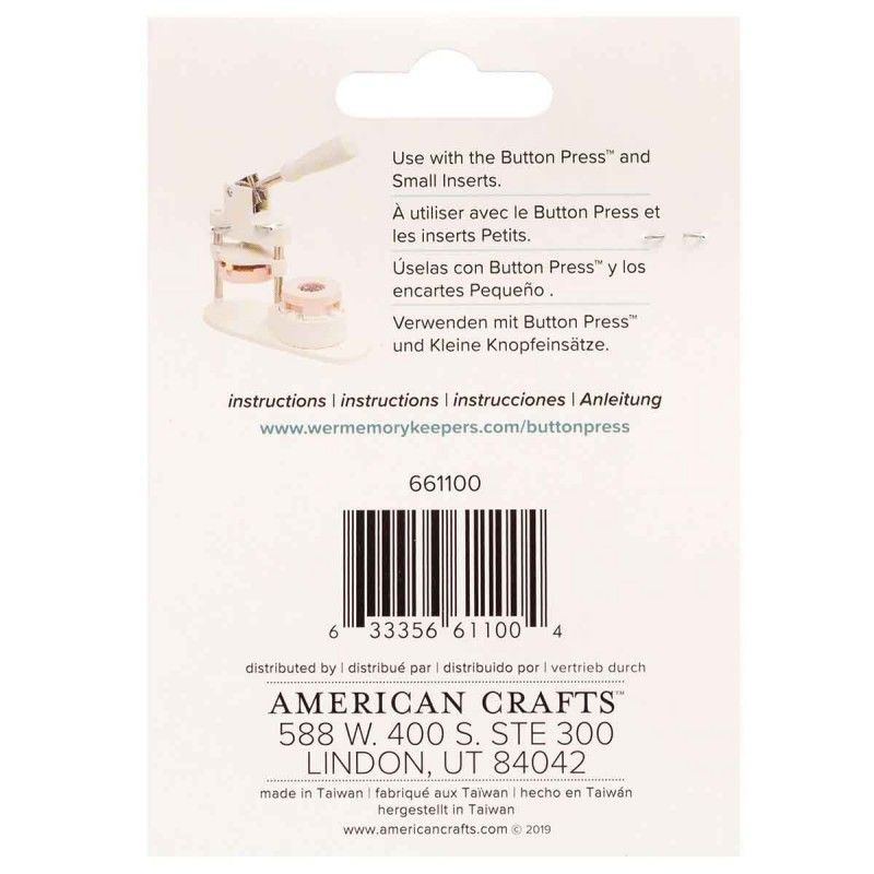 KIT PARA CLIPS BUTTON PRESS - TAMAÑO PEQUEÑO