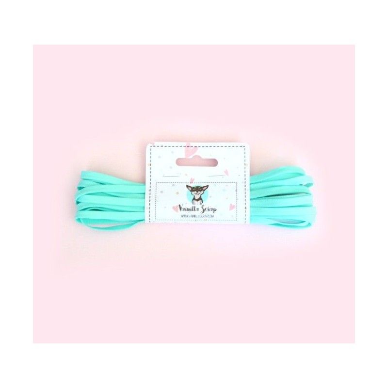 ELASTICO PLANO MENTA 5MM (5 METROS)