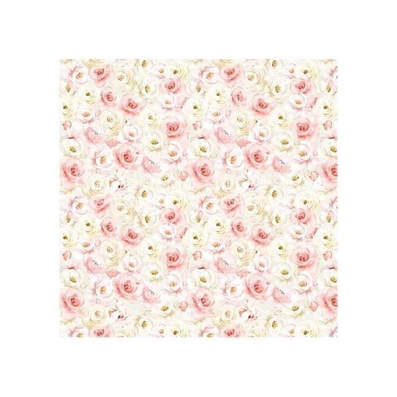 PAPEL TENDERNESS AND LOVE (30 X 30 CM) DOBLE CARA