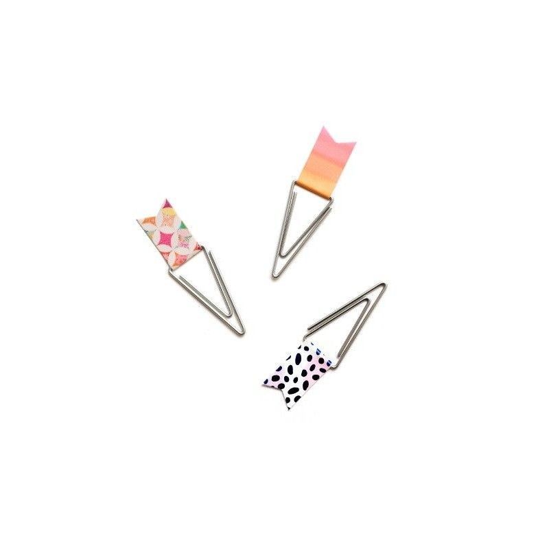 CLIPS BANDERA GO THE SCENIC ROUTE (5 PCS)