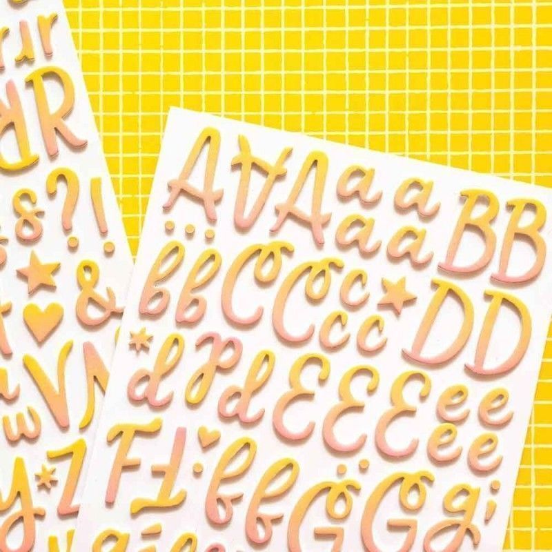 THICKERS ALFABETO BUENOS DIAS (226 PCS)