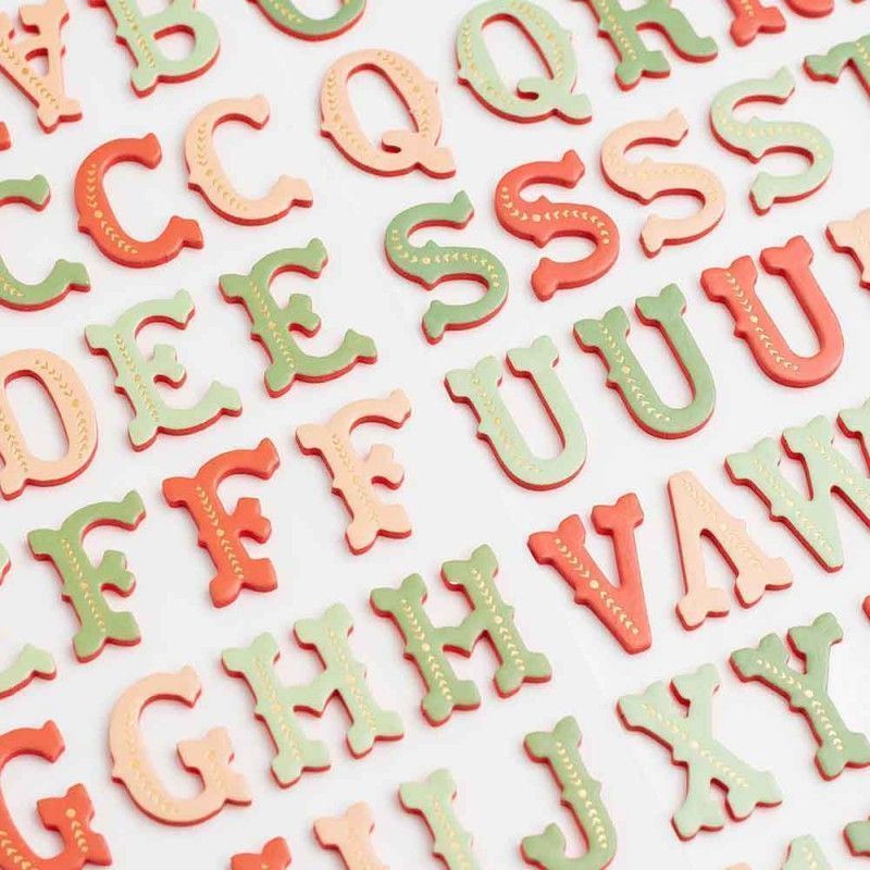 THICKERS ALFABETO BUSY SIDEWALKS (164 PCS)