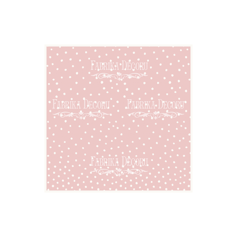 HOJA DECORATIVA DE VELLUM GUISANTES SOBRE ROSA