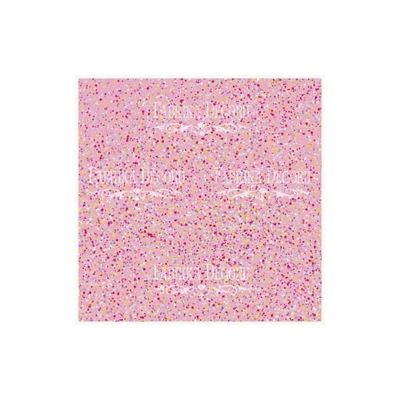 HOJA DECORATIVA DE VELLUM CONFETI ROSA