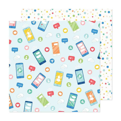 MIX DE PAPELES FANTASTICO OBED MARSHALL 30cm x 30cm (16 pcs) DOBLE CARA