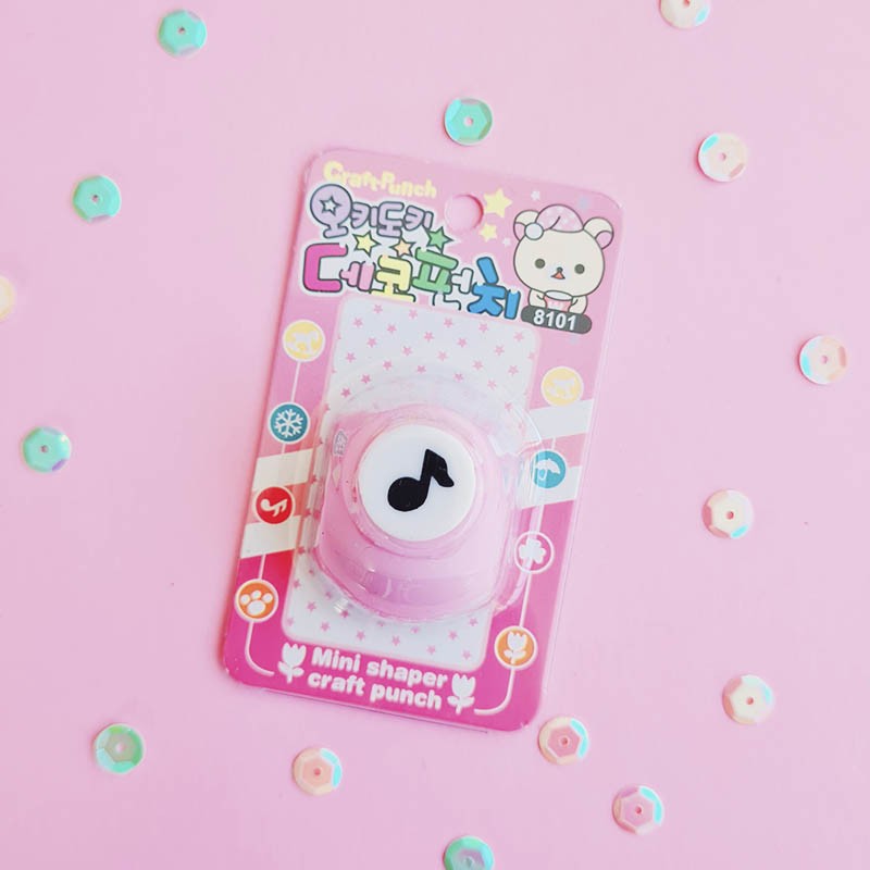 PERFORADORA DE NOTA MUSICAL DE 1 CM