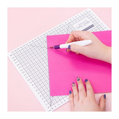 MAT O TABLA DE CORTE COLOR BLANCO 12 X 9 PULGADAS