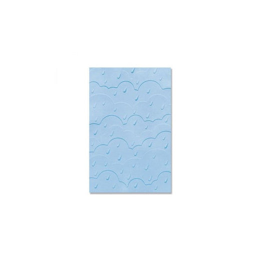 FOLDER DE EMBOSSING NUBES DE LLUVIA DE SIZZIX