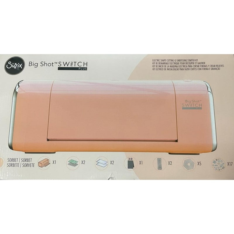 BIG SHOT PLUS SWITCH SORBET ELECTRICA DE SIZZIX