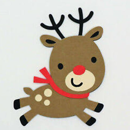 TROQUEL DE RENO CORRIENDO (4 PCS)