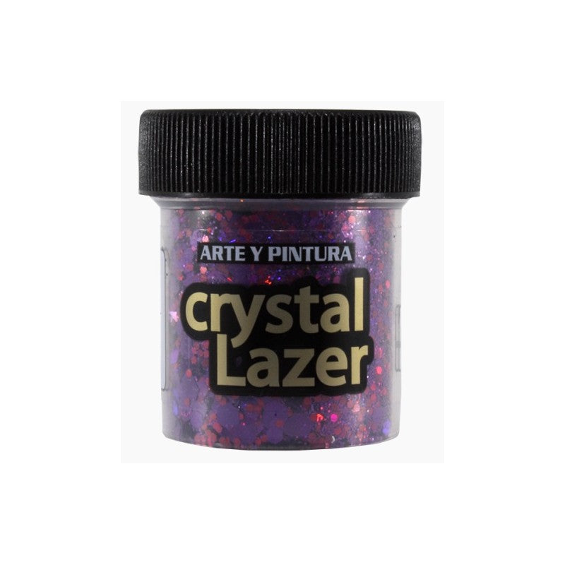 ESCARCHA CRYSTAL LAZER VIOLETA 30CC