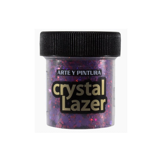 ESCARCHA CRYSTAL LAZER VIOLETA 30CC