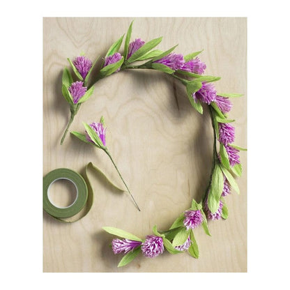 ALAMBRE Y CINTA PARA FLORES (12MT)