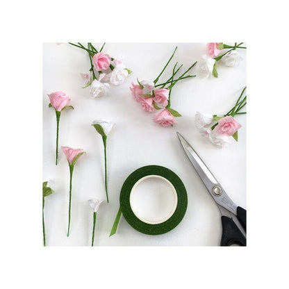 ALAMBRE Y CINTA PARA FLORES (12MT)