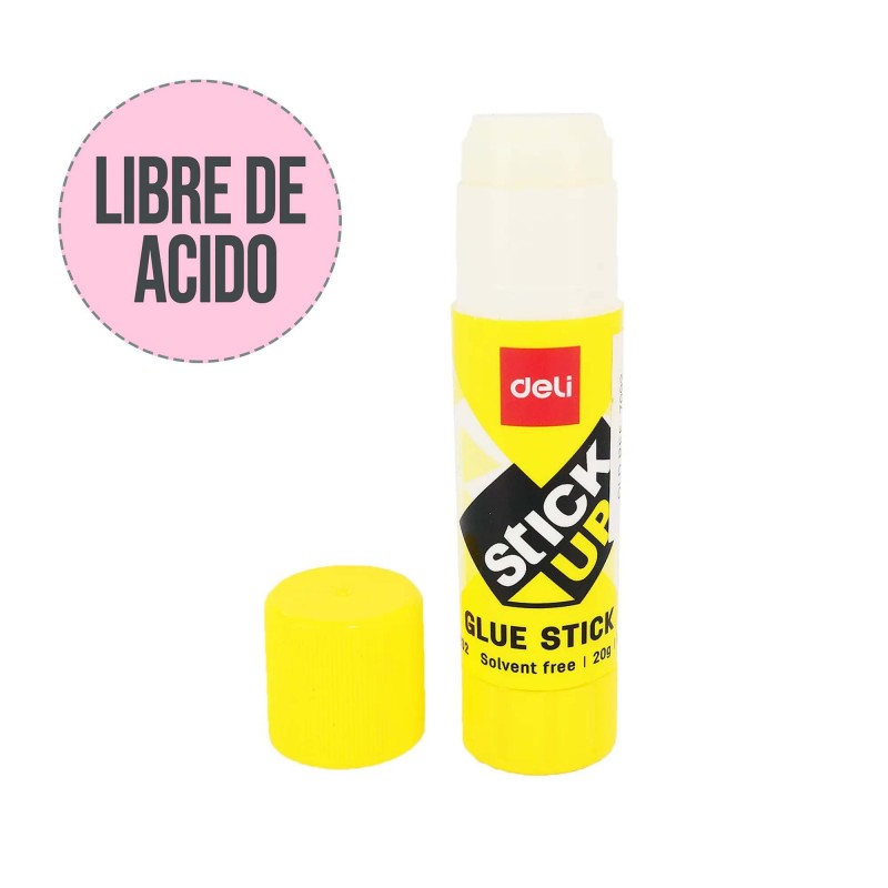 PEGANTE EN BARRA LIBRE DE ACIDO STICK UP (20 GR)