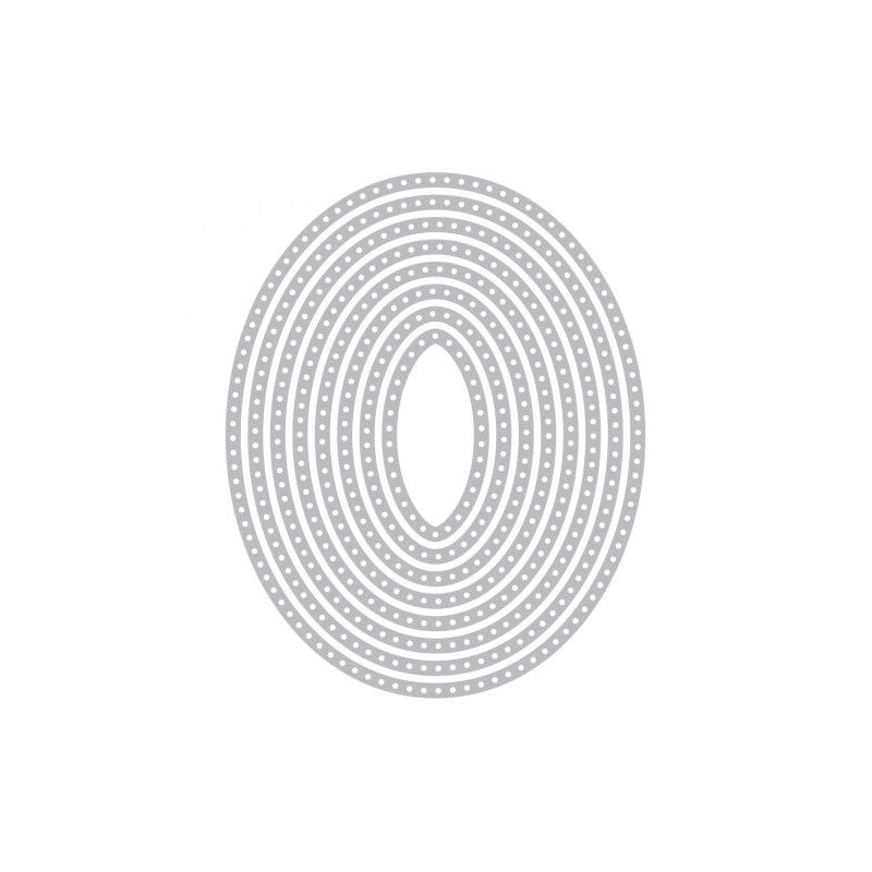 TROQUEL FRAMELITS SIZZIX OVALOS (8 PCS)