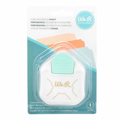 PERFORADORA DE ESQUINAS 3 EN 1 DECORATIVA