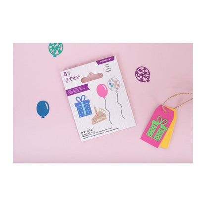 MINI JUEGO DE TROQUELES PARTY (5 PCS)