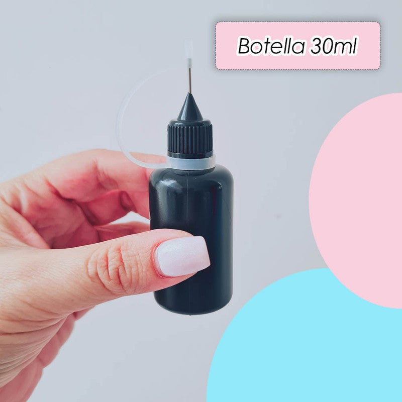 BOTELLA PUNTA DE PRECISION NEGRA 1.0 OZ (30 ML)